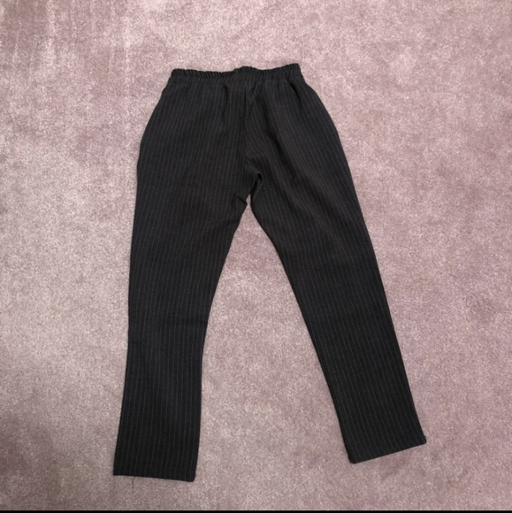 Oak + Fort Gray Pinstripe Trousers - Picture 2 of 3